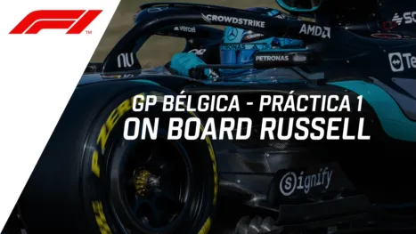 F1 GP Bélgica, práctica libre #1 | On Board Russell