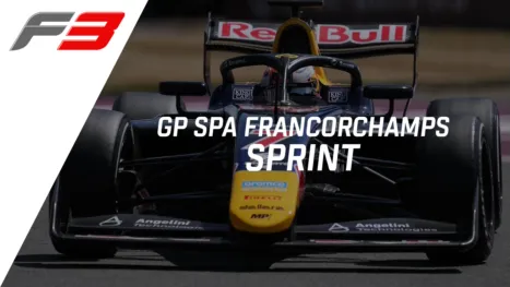 Formula 3 - GP Spa Francorchamp - Sprint Race