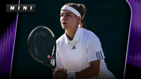 thumbnail - 2026 Wimbledon Mini (Round of 16): Karolina Muchova vs Barbora Krejcikova