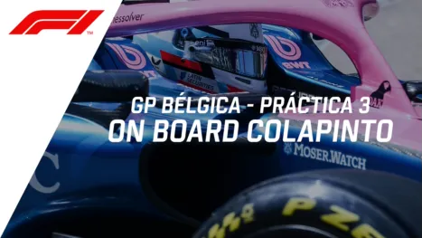 F1 GP Bélgica, práctica libre #3 | On Board Colapinto
