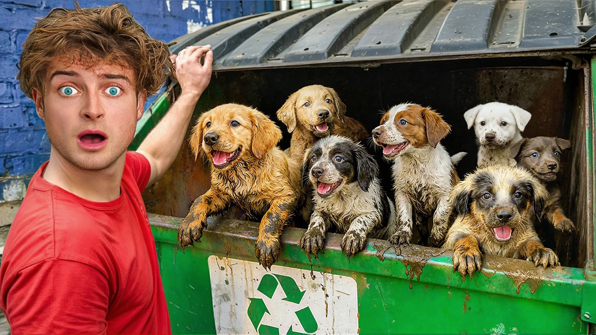 thumbnail - S1:E7 Topper Guild Finds 10 Lost Puppies in a Dumpster!