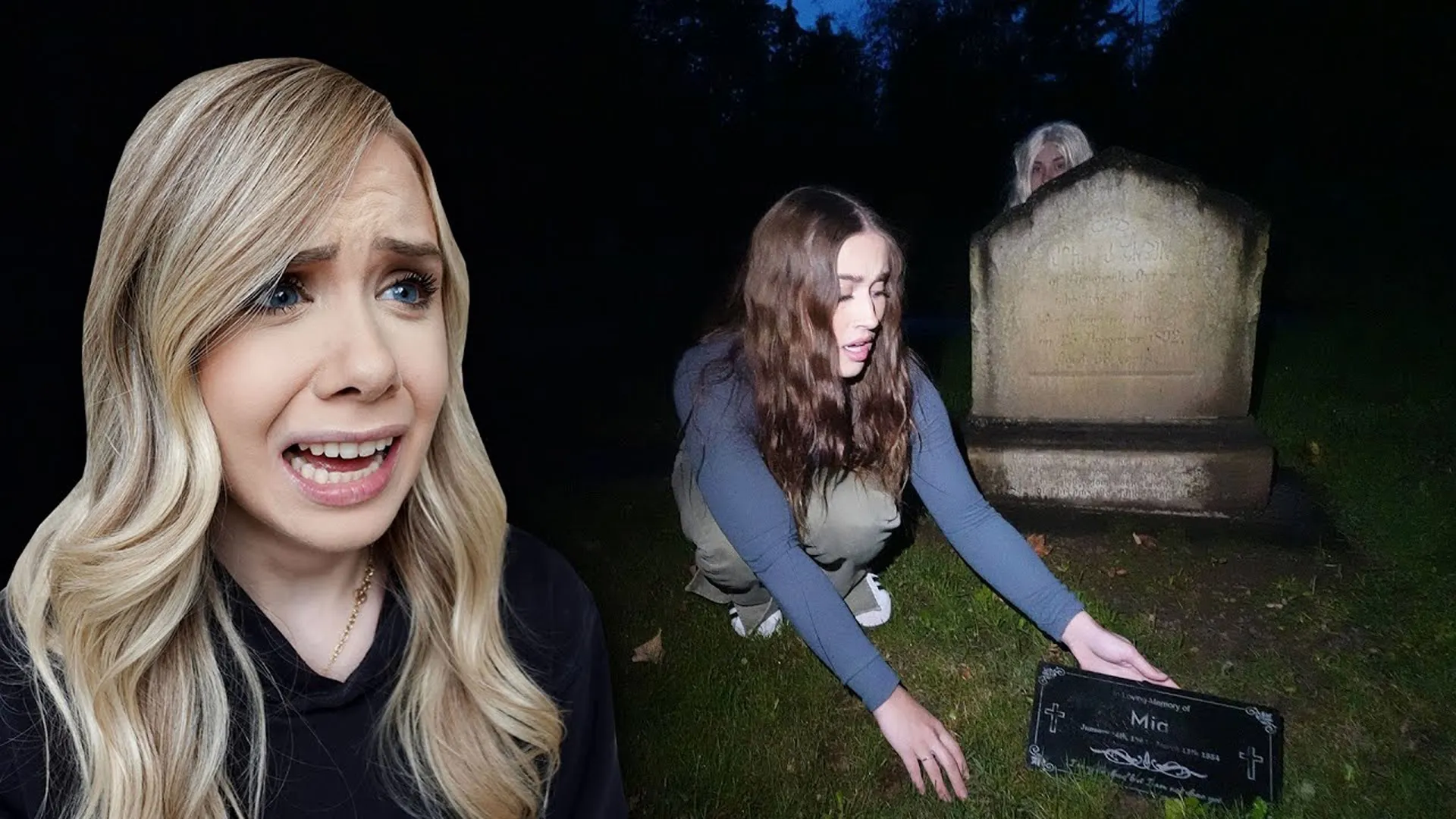 thumbnail - S1:E3 Mackenzie and Lael's Haunted Graveyard Night!