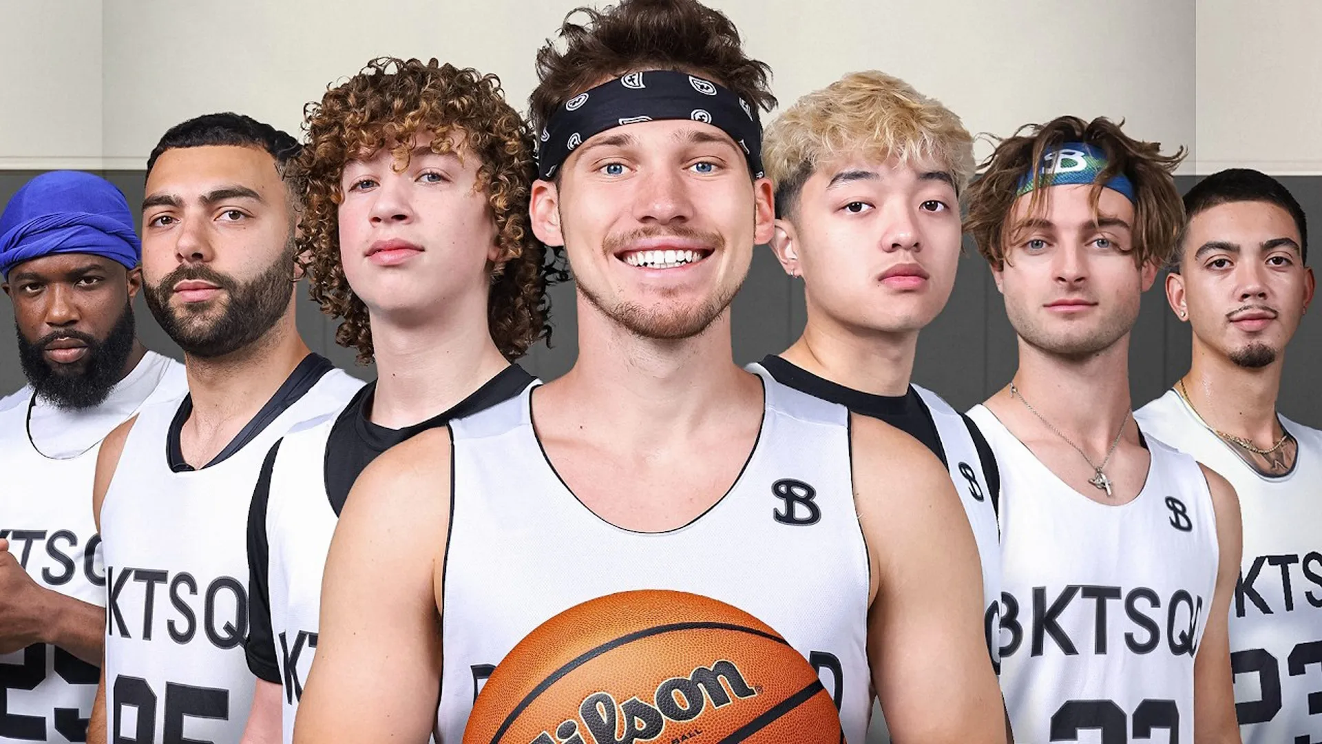 thumbnail - S1:E8 Jesser Traps 25 YouTubers on His Basketball Court!