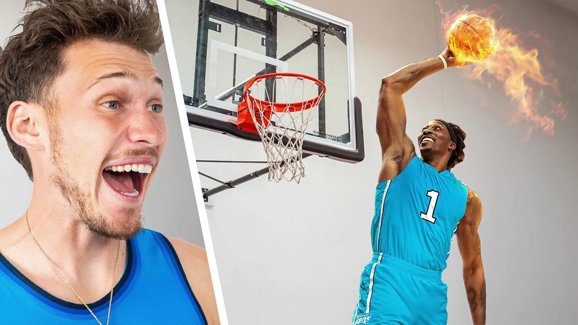 thumbnail - S1:E14 World's Greatest Dunk Contest Vs. Dwight Howard!