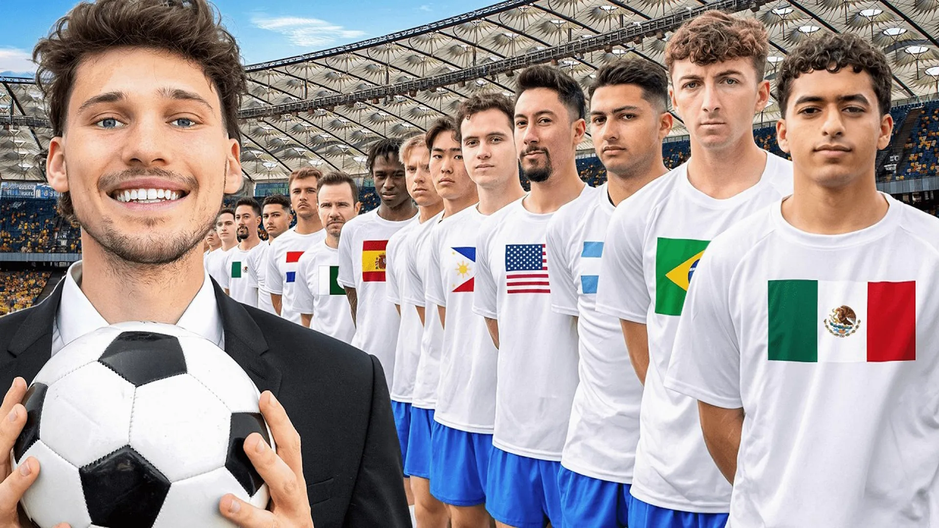 thumbnail - S1:E4 Every Country Competes in Soccer for $10,000!