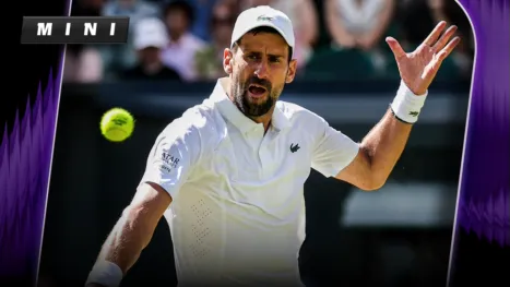 thumbnail - 2026 Wimbledon Mini (Gentlemen's Quarterfinal): Felix Auger-Aliassime vs Novak Djokovic