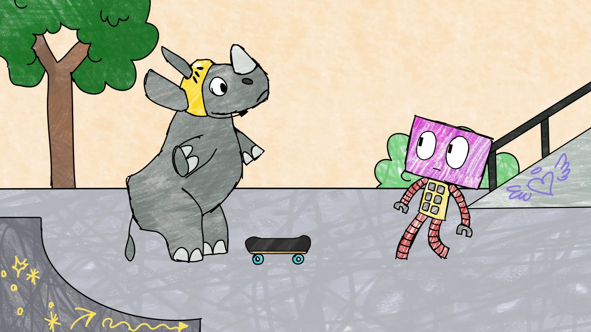 thumbnail - S3:E22 Freestyle? Rookie and the Baby Rhino