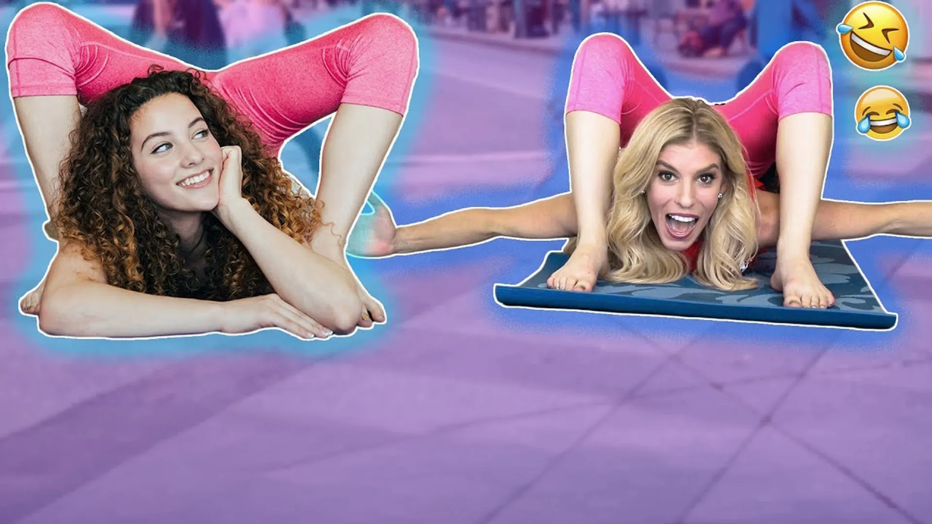 thumbnail - S1:E1 Teaching Rebecca Zamolo Contortion Moves!