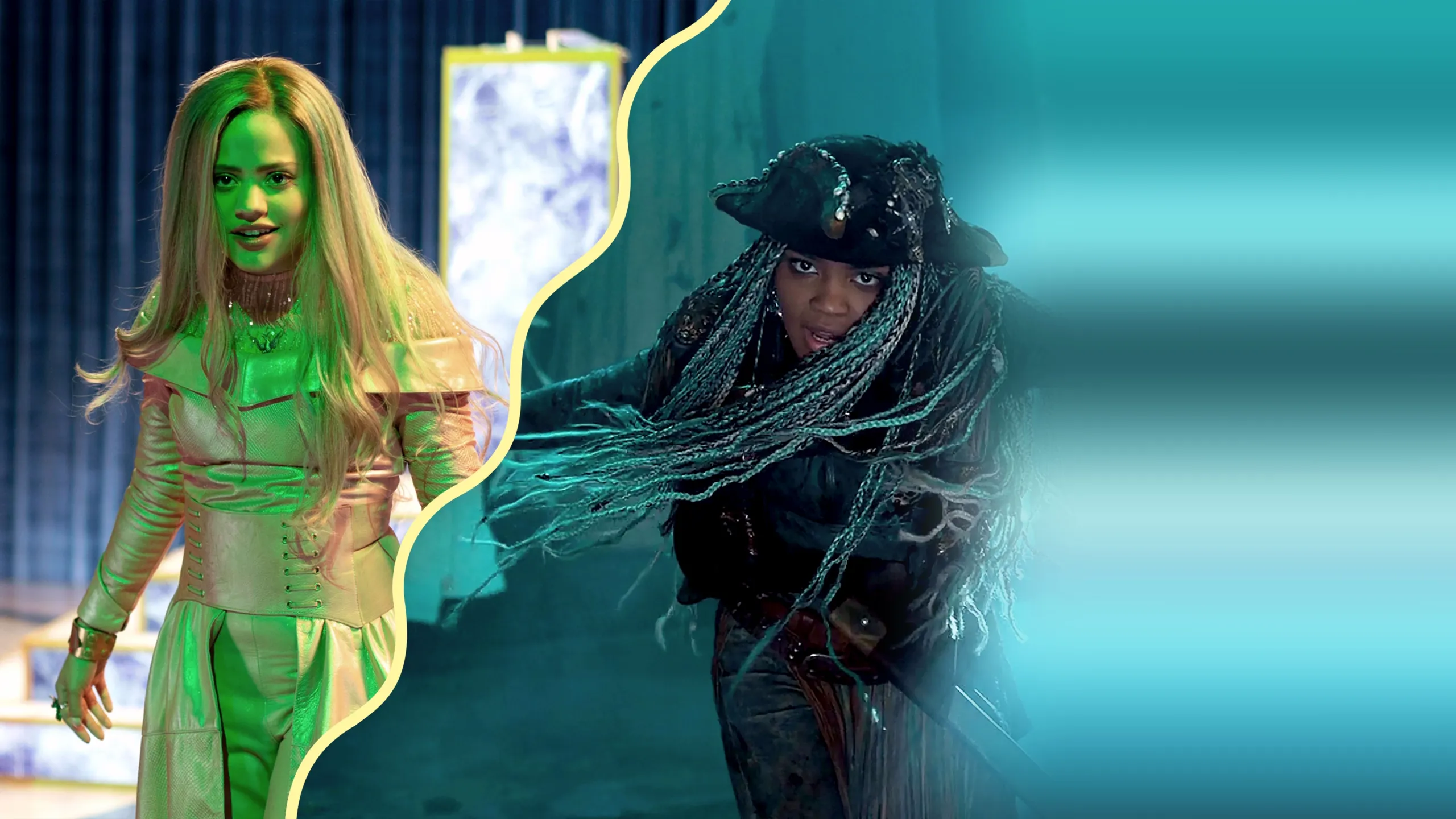 ‪"Queen of Mean/What's My Name CLOUDxCITY Mashup" | Descendants 2 & 3 Music Video‬