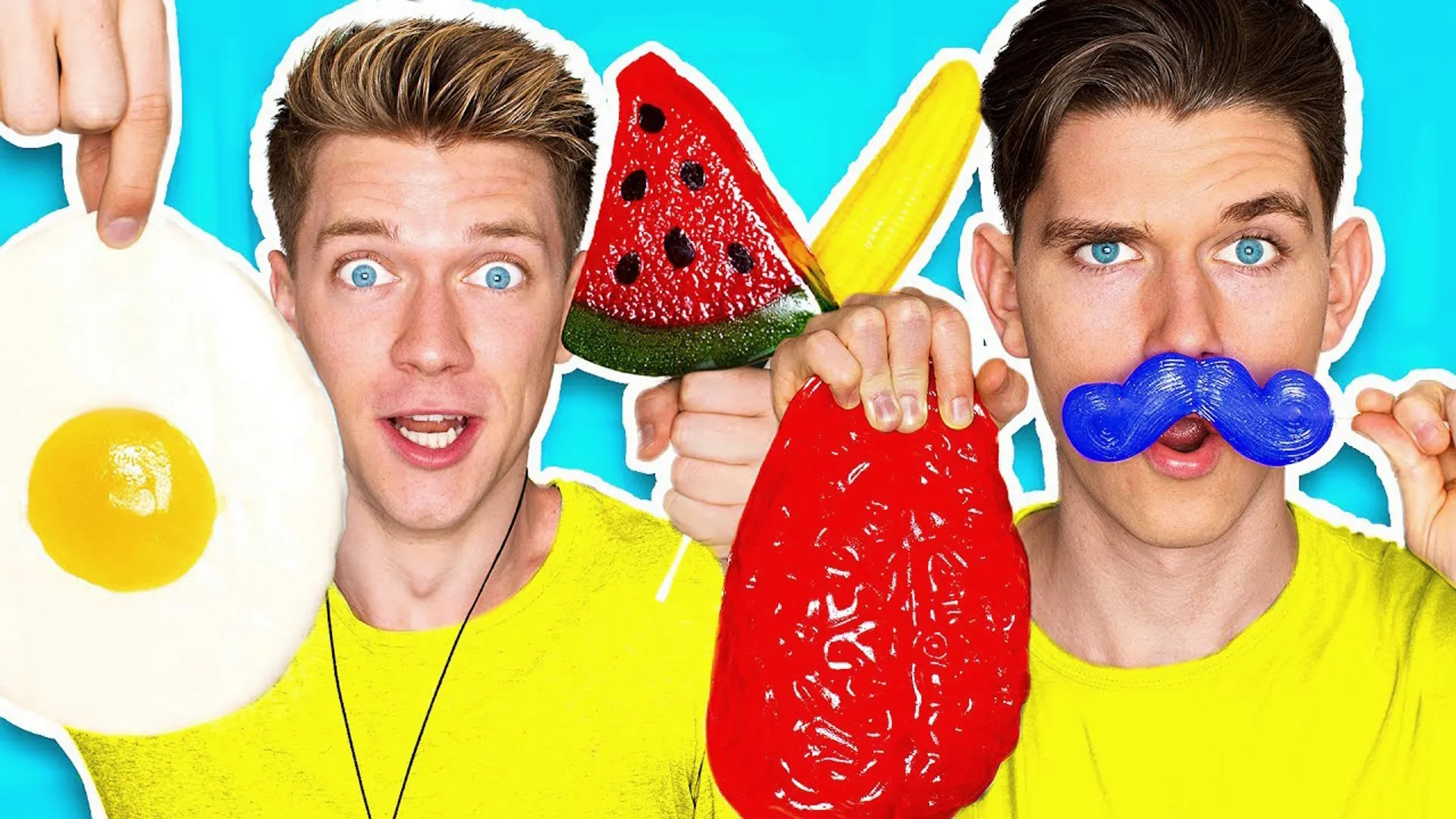 thumbnail - S1:E1 Gummy Vs. Real Food Challenge!
