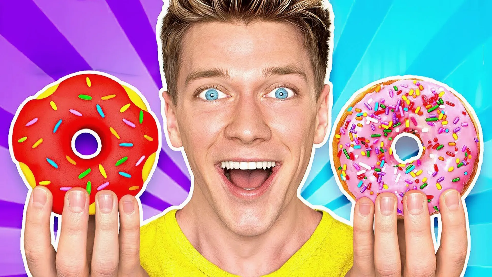 thumbnail - S1:E9 Real Vs. Play-Doh Food!