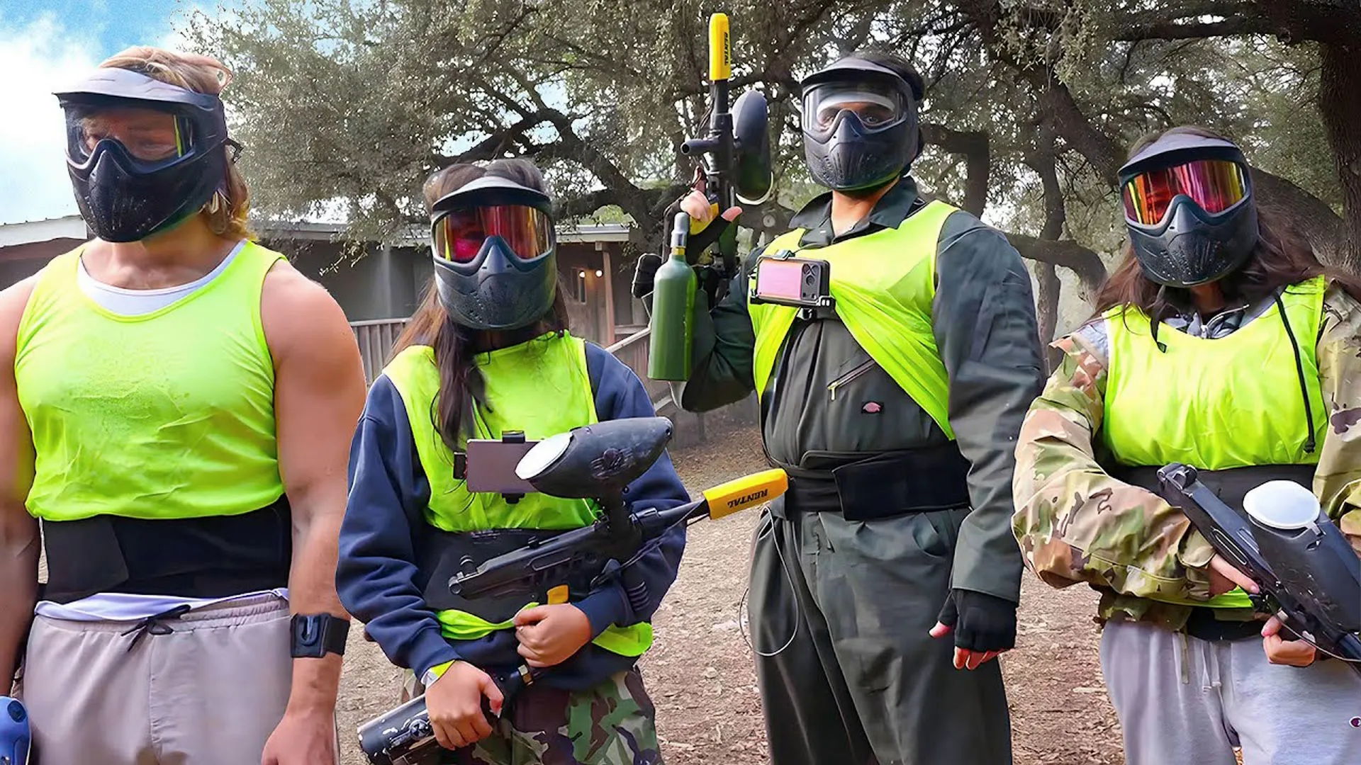 thumbnail - S1:E12 First Ever Paintball Tournament!