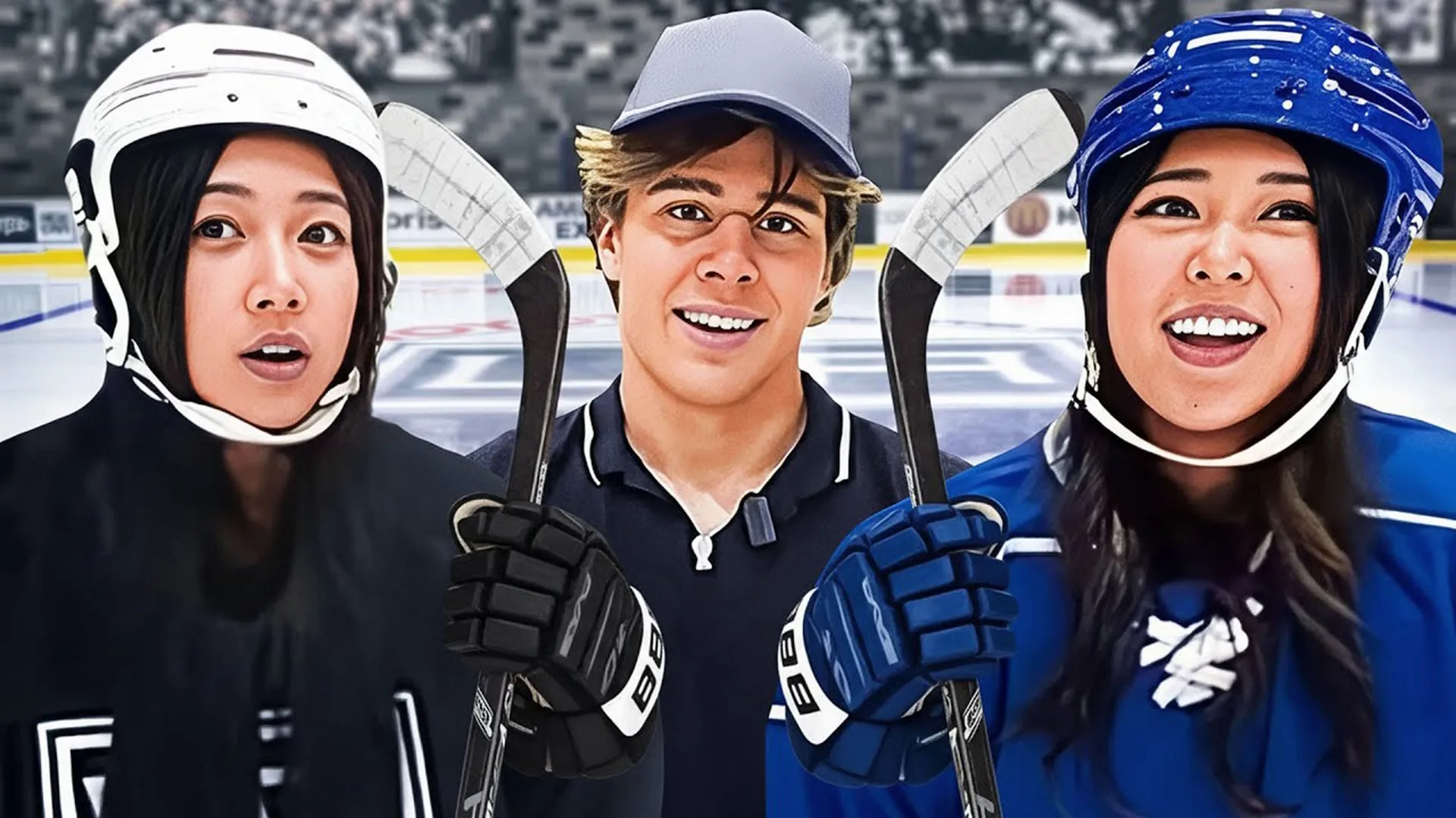 thumbnail - S1:E10 Learning Ice Hockey With Blau and T10Nat!