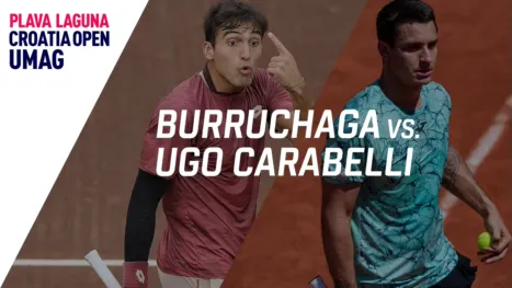 Román Andrés Burruchaga (ARG) vs. Camilo Ugo Carabelli (ARG)