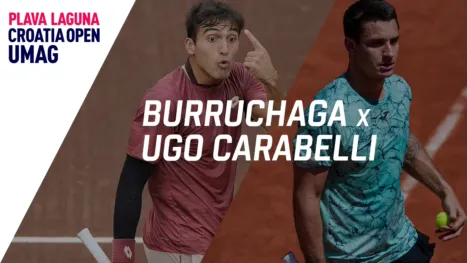 Roman Andres Burruchaga (ARG) x Camilo Ugo Carabelli (ARG) (Quartas de Final)