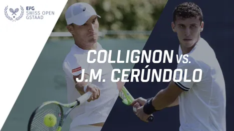 Raphael Collignon (BEL) vs. Juan Manuel Cerúndolo (ARG) (Semifinal)