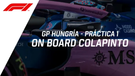 thumbnail - F1 GP Hungría, práctica libre #1 | On Board Colapinto