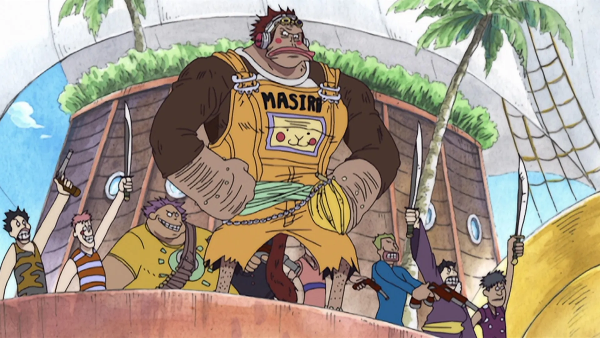 thumbnail - S6:E1 Sky Island: Skypiea Episode 144: The Log is Stolen! Salvage King Masira!