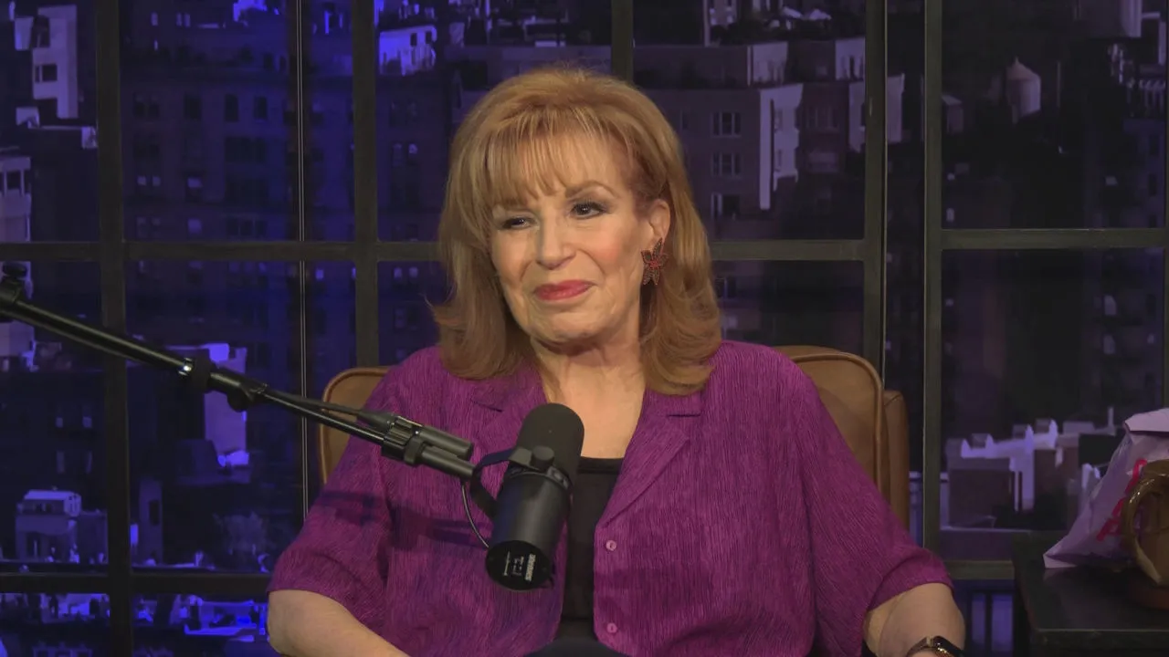 thumbnail - S29:E203 Behind Joy Behar's shocking on-air moment with actor Anson Mount