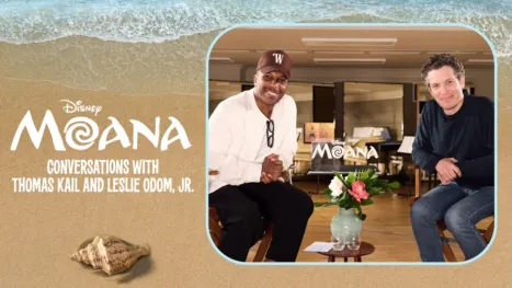 thumbnail - Moana: A Conversation with Thomas Kail and Leslie Odom, Jr.