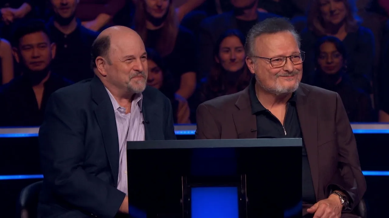 thumbnail - S5:E2 In the Hot Seat: Ben Affleck & Jamie Ding; Jason Alexander & Wayne Knight; Tig Notaro & Pete Holmes