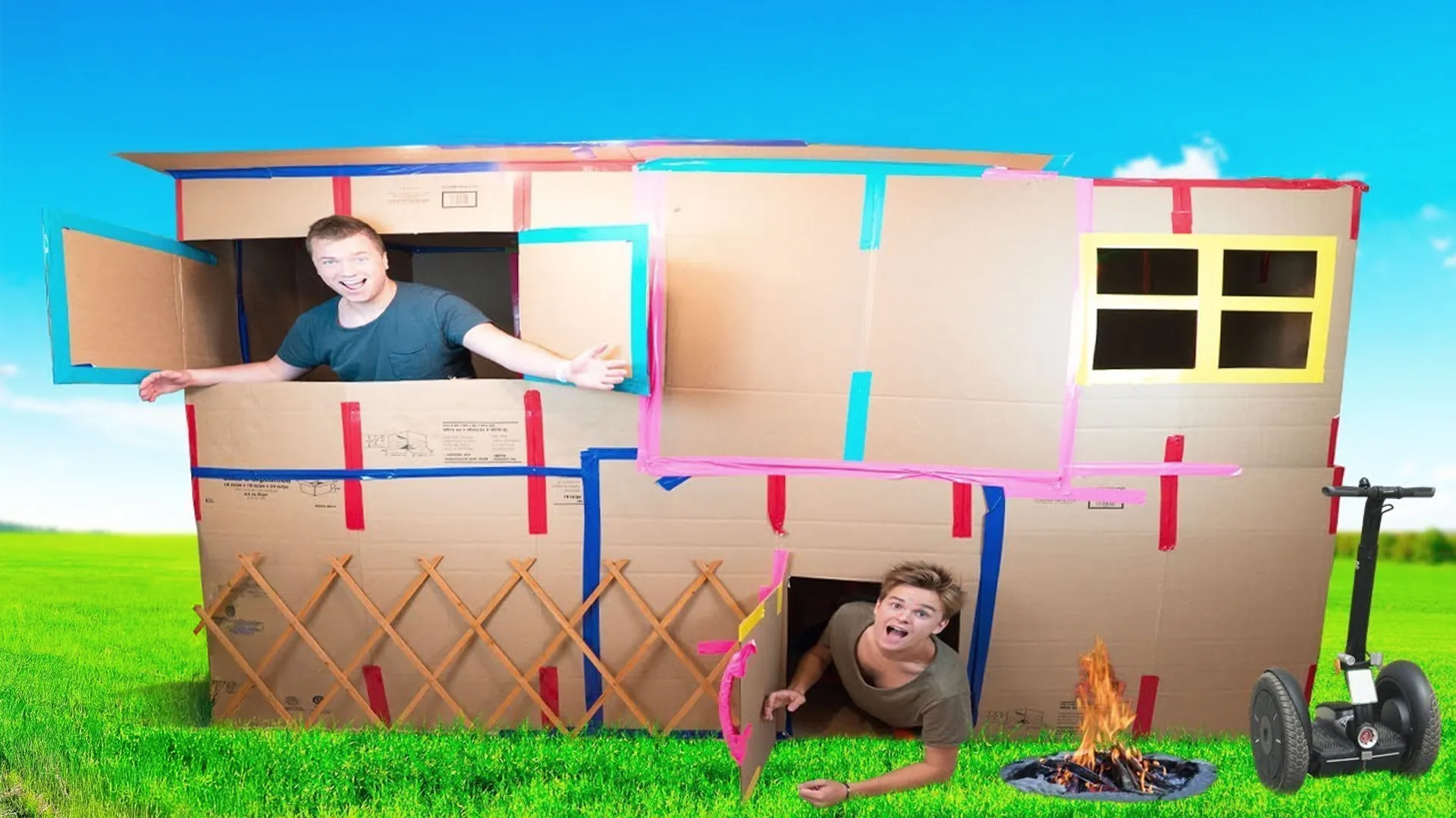 thumbnail - S1:E2 World's Biggest Box Forts!