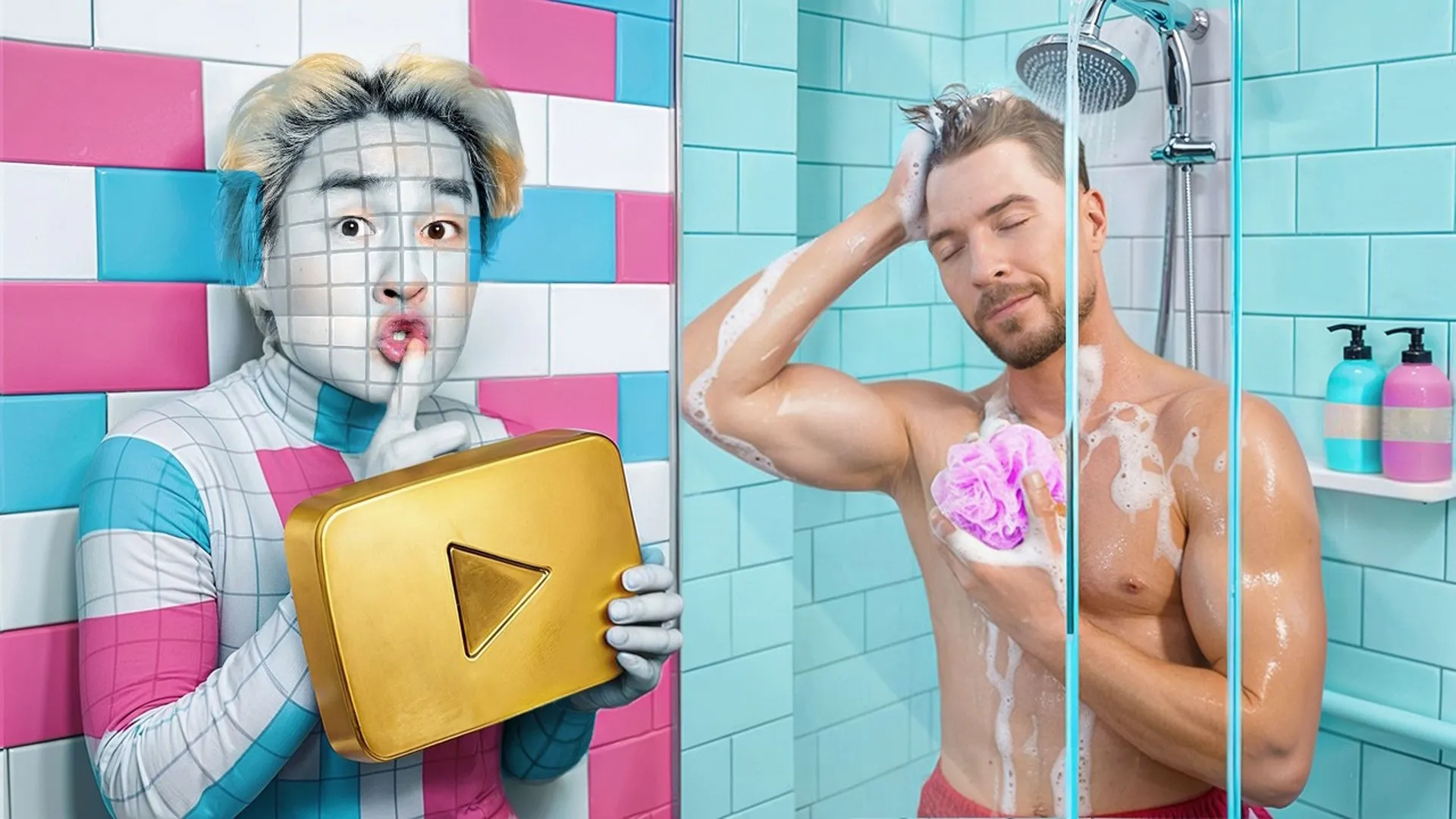 thumbnail - S1:E9 Stealing from YouTubers with Extreme Camouflage!