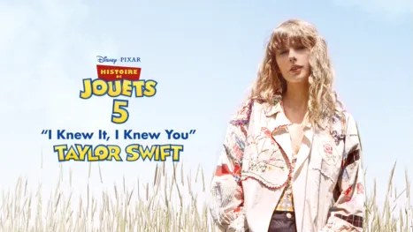 thumbnail - Taylor Swift "I Knew It, I Knew You" | "Toy Story 5" Music Video