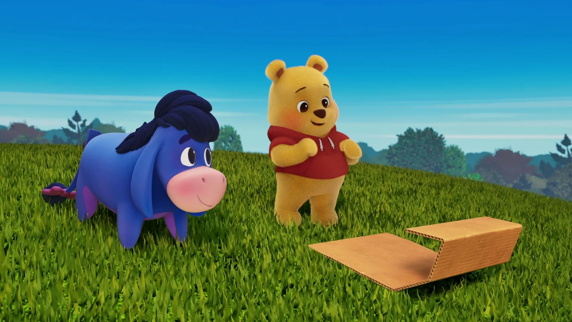 thumbnail - S3:E20 Eeyore Goes Grass Sledding