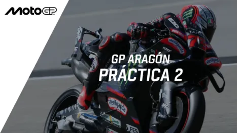 thumbnail - GP Aragón - Free Practice 2 (Moto3/Moto2/MotoGP)