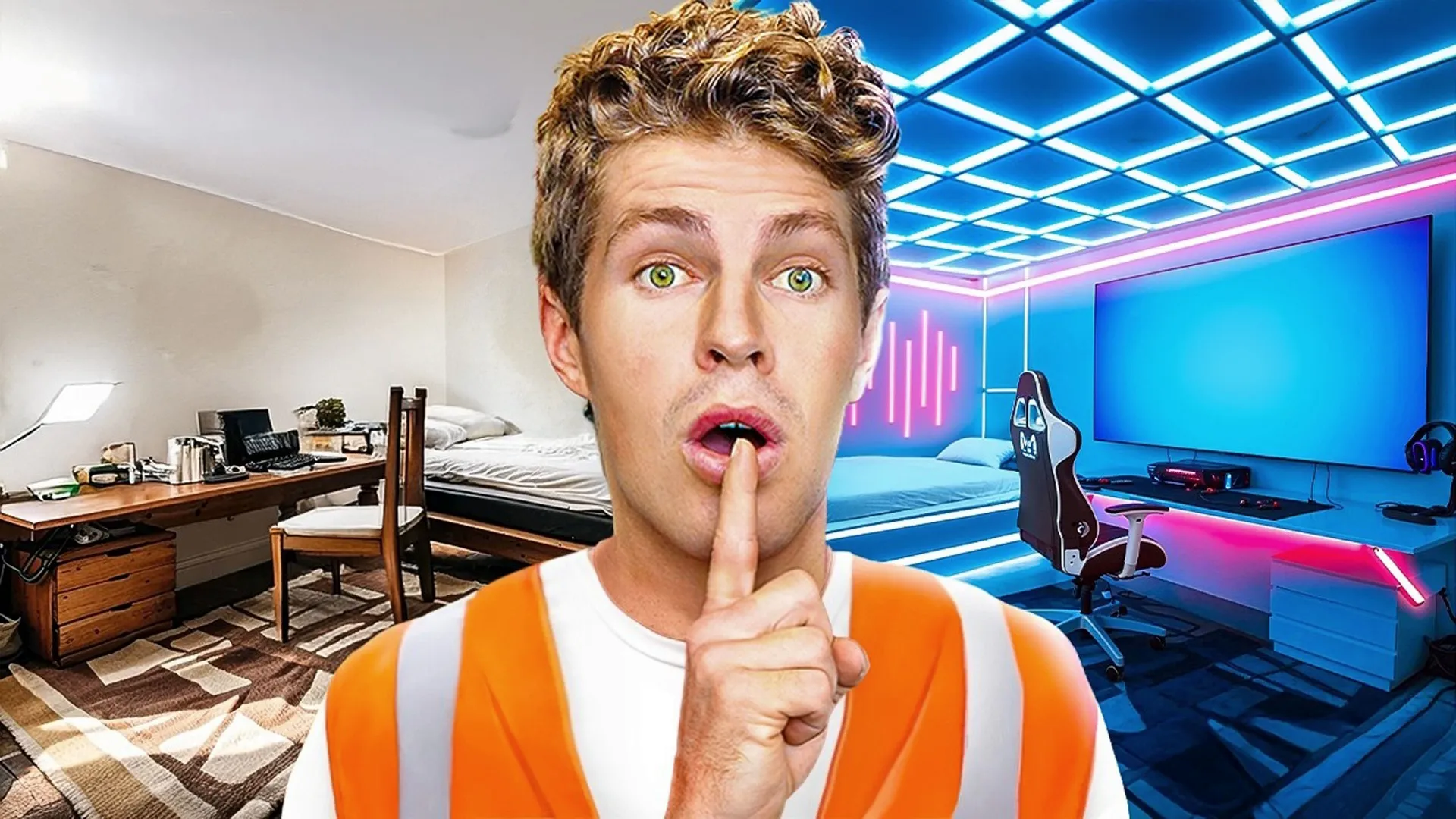 thumbnail - S1:E12 Building Ben Azelart His Dream Gaming Room!