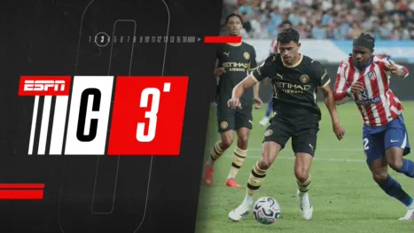 thumbnail - Compacto | Amistoso: Manchester City vs. Atletico Madrid (3 min)