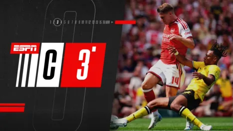 thumbnail - Compacto | Amistoso: Arsenal vs. Borussia Dortmund (3 min)