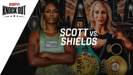 thumbnail - Kaye Scott vs. Claressa Shields | ESPN KO