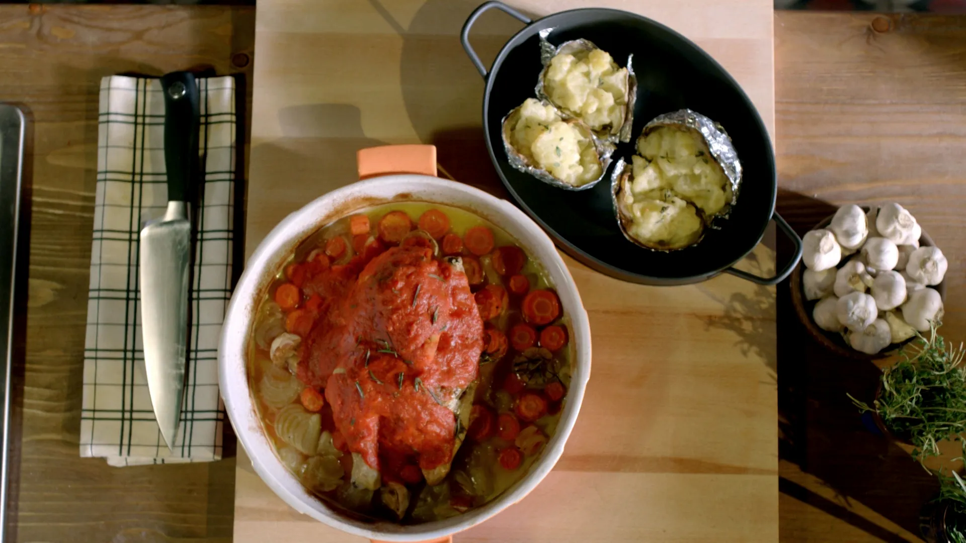 thumbnail - S1:E9 Oven Baked Chicken With Mash Potatoes