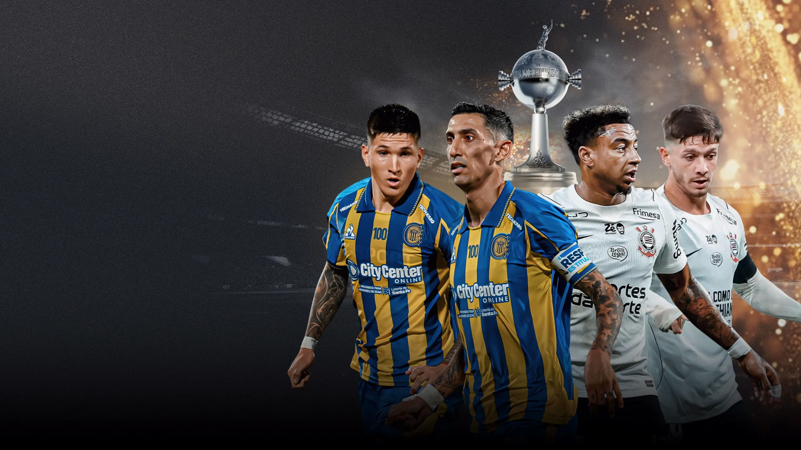 Rosario Central (ARG) vs. Corinthians (BRA) (Octavos de Final - Ida)