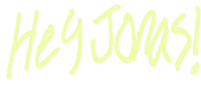 Hey Jonas!