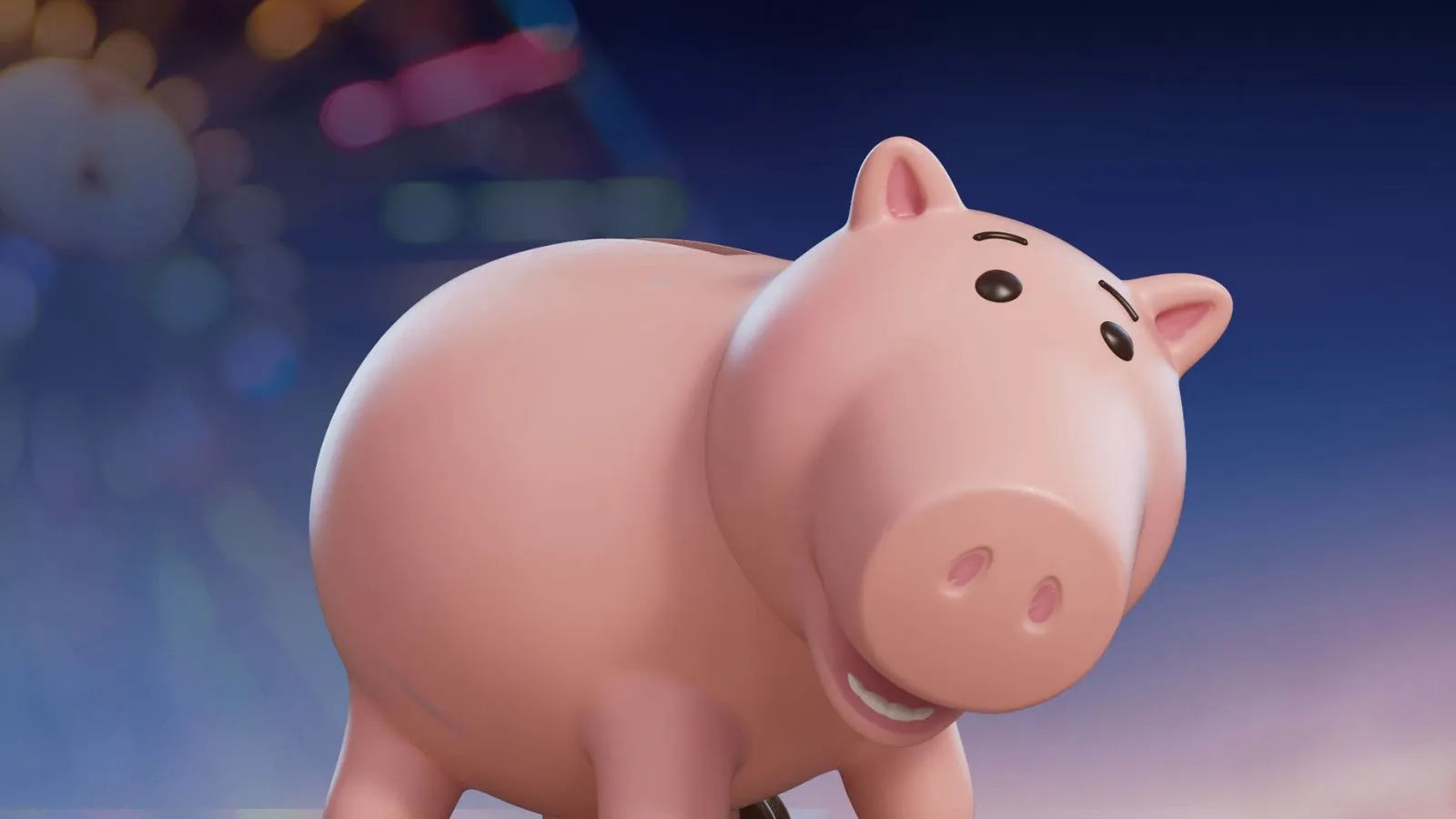 Imagem do Porquinho, um boneco-cofre que também é personagem da saga Toy Story