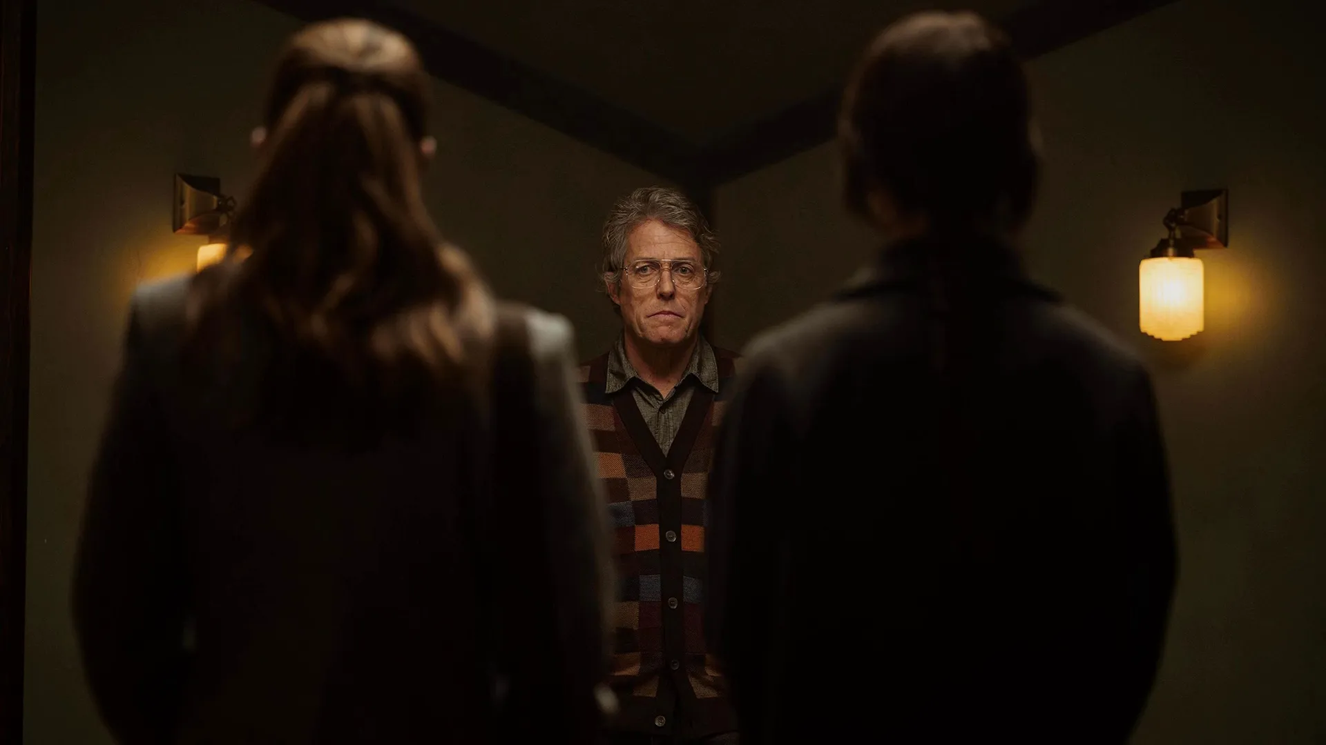 Hugh Grant as Mr. Reed in Heretic.