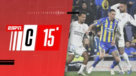 thumbnail - Compacto | Libertadores 2026 | Rosario Central (ARG) x Corinthians (BRA) - 15 min