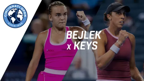 thumbnail - Sara Bejlek (CZE) x Madison Keys (USA) (Quartas de Final)