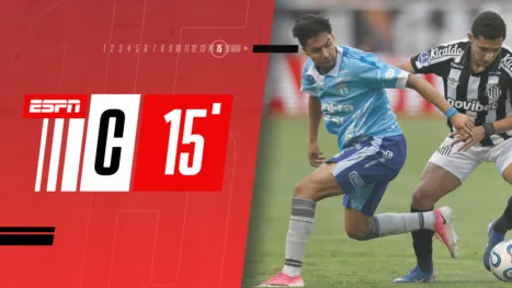 thumbnail - Compacto | Sulamericana 2026 | Macará (ECU) x Santos (BRA) - 15 min