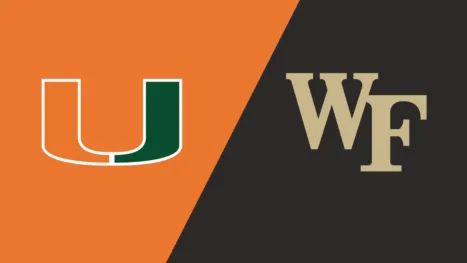 thumbnail - #5 Miami vs. Wake Forest