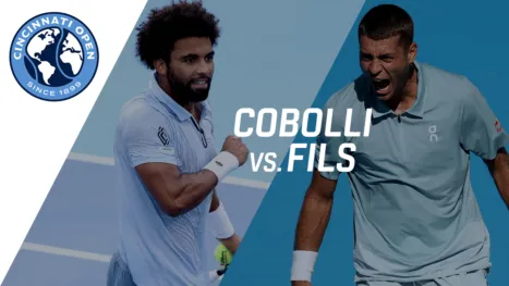 thumbnail - Flavio Cobolli (ITA) vs. Arthur Fils (FRA) (Semifinal)