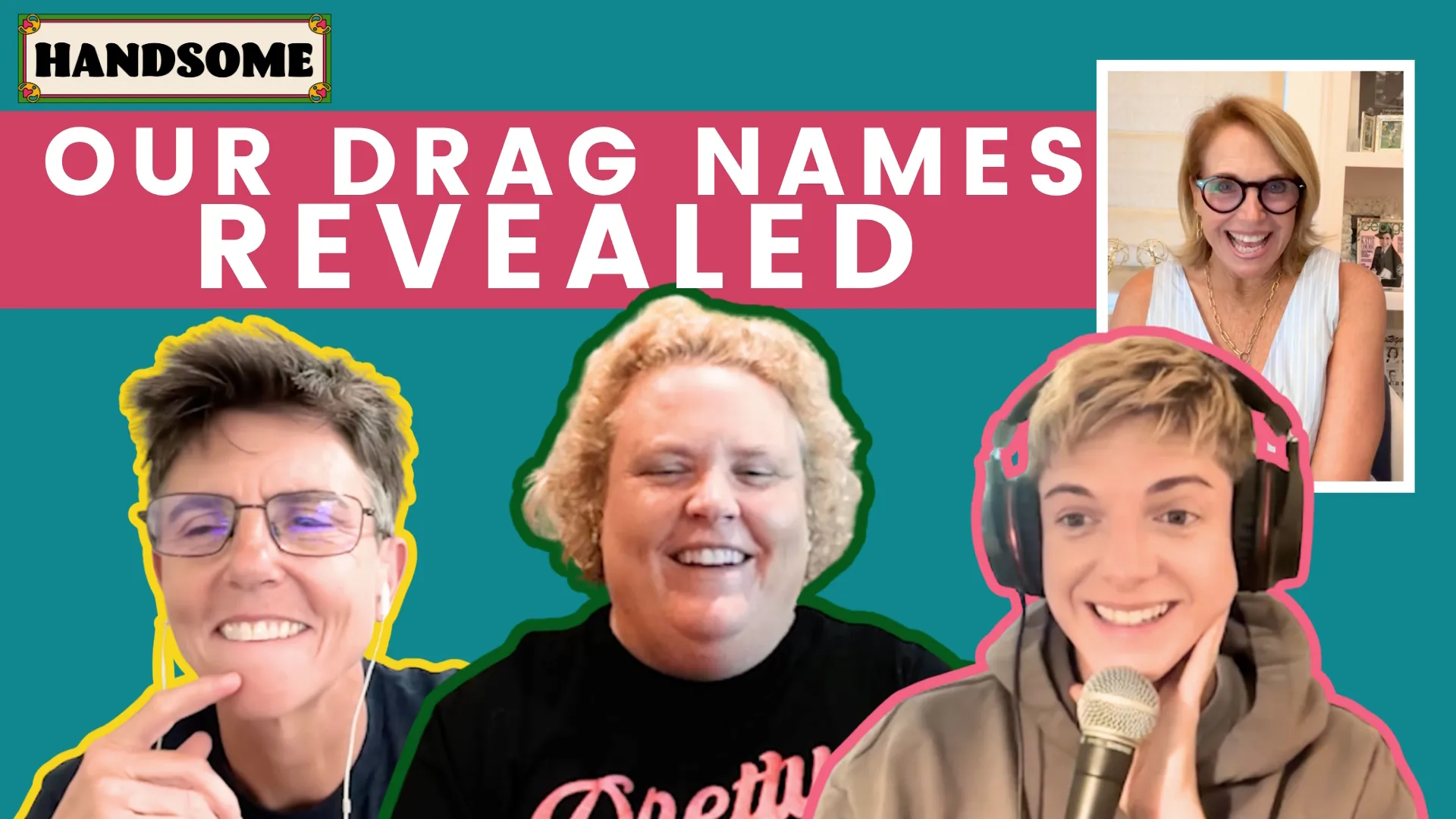 thumbnail - S2:E219 Katie Couric asks about drag personas