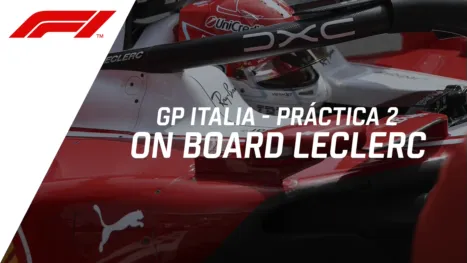 thumbnail - F1 GP Italia, práctica libre #2 | On Board Leclerc