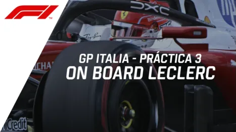 thumbnail - F1 GP Italia, práctica libre #3 | On Board Leclerc