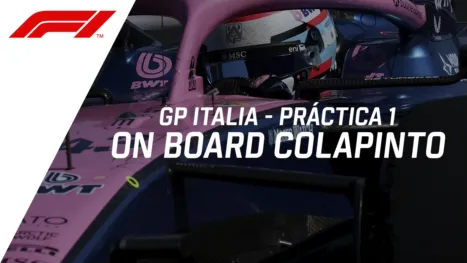 thumbnail - F1 GP Italia, práctica libre #1 | On Board Colapinto