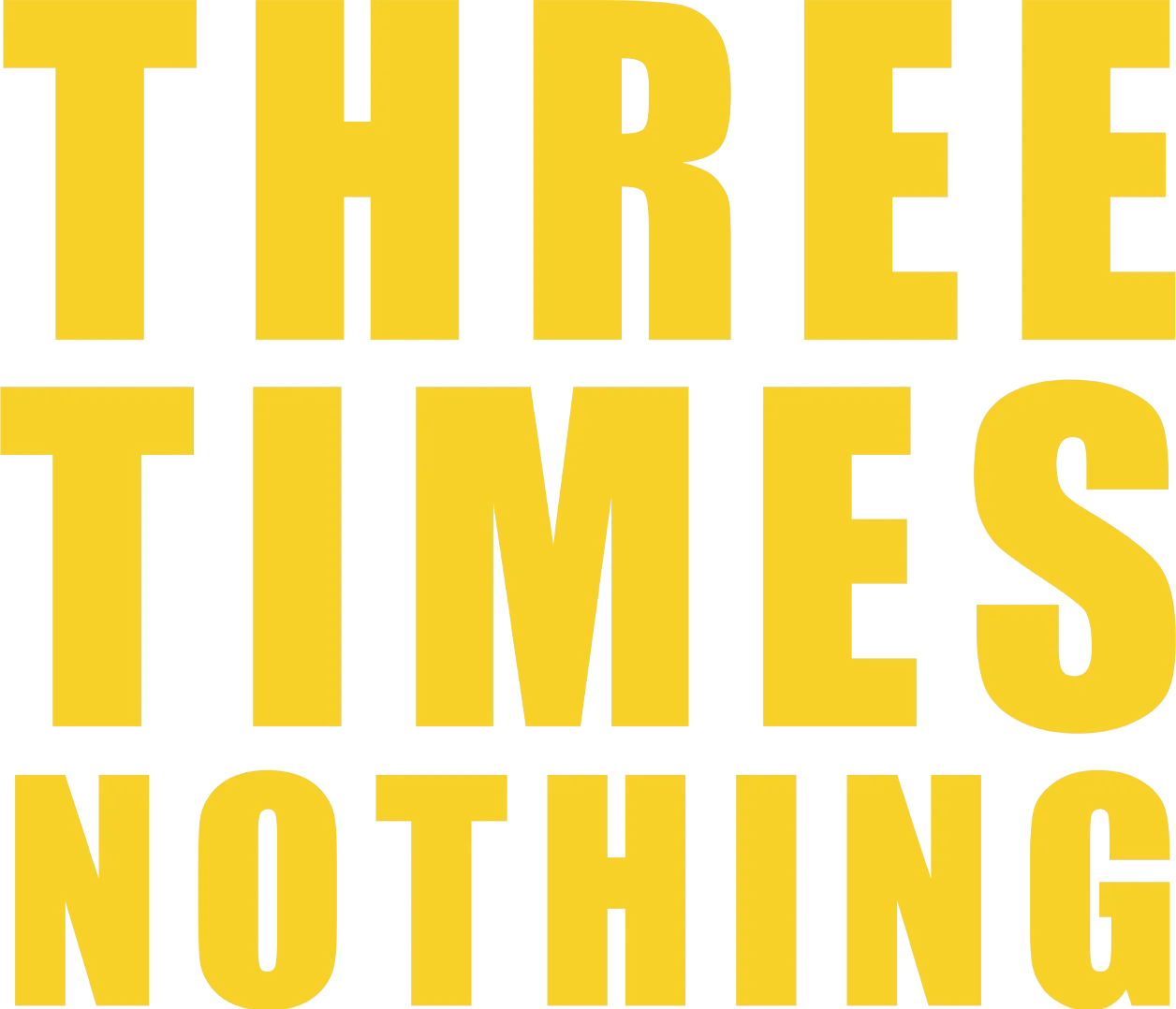 Three times nothing
