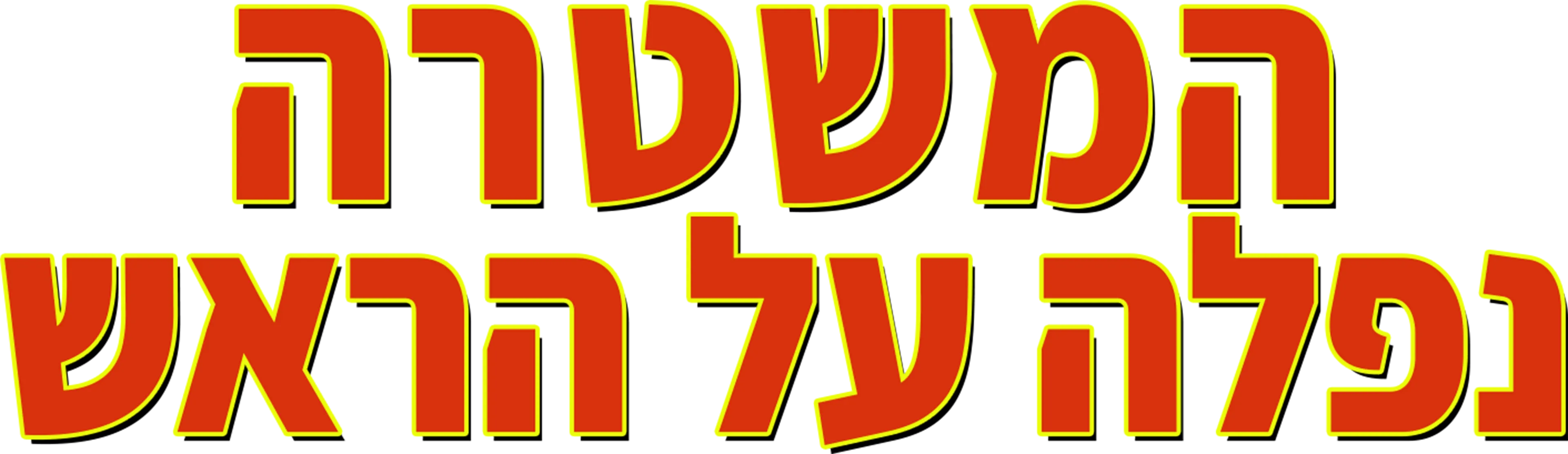 המשטרה נפלה על הראש